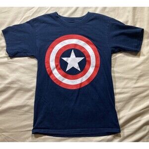 Captain America T-Shirt (S) • Disney, Marvel, Comic, Shield, Super Hero